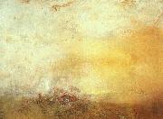 Joseph Mallord William Turner Sunrise with Sea Monsters oil painting artist